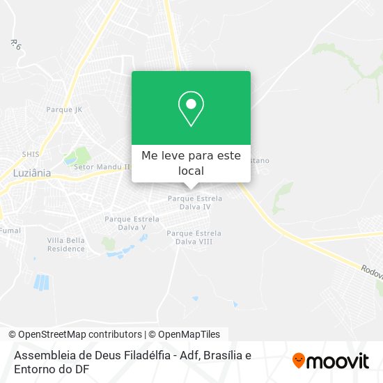 Assembleia de Deus Filadélfia - Adf mapa