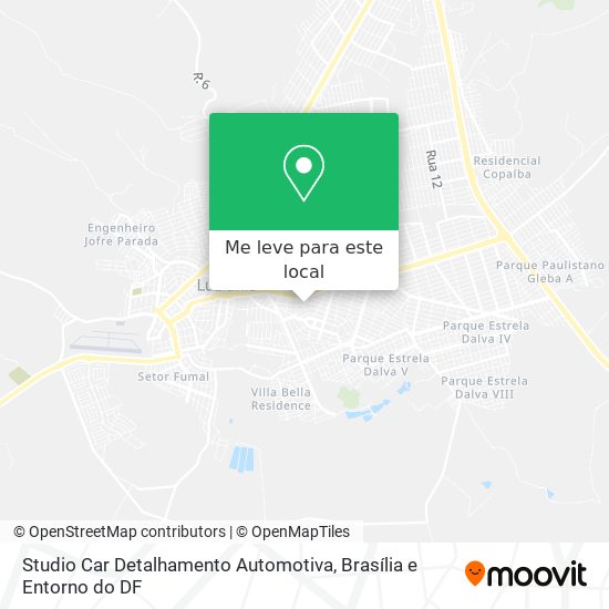Studio Car Detalhamento Automotiva mapa
