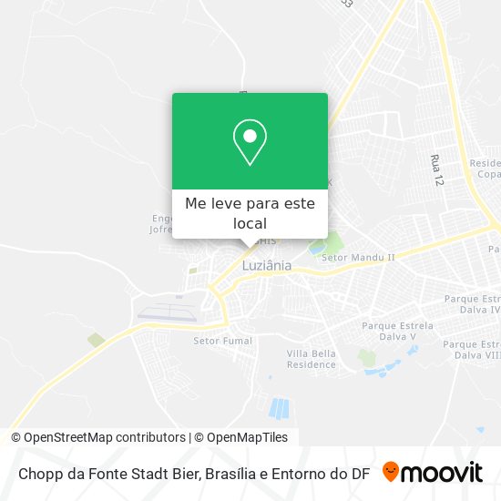 Chopp da Fonte Stadt Bier mapa