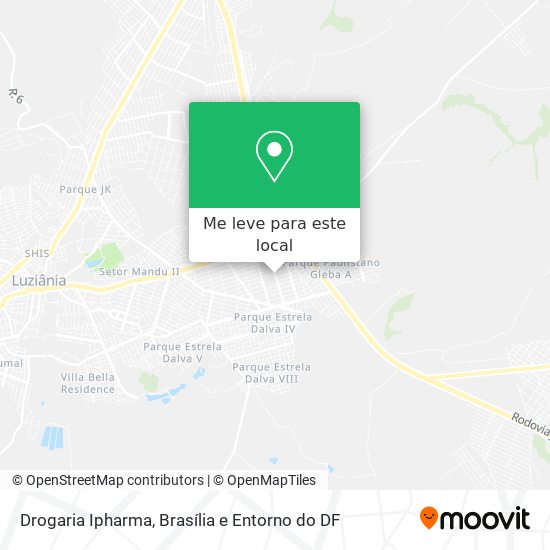 Drogaria Ipharma mapa