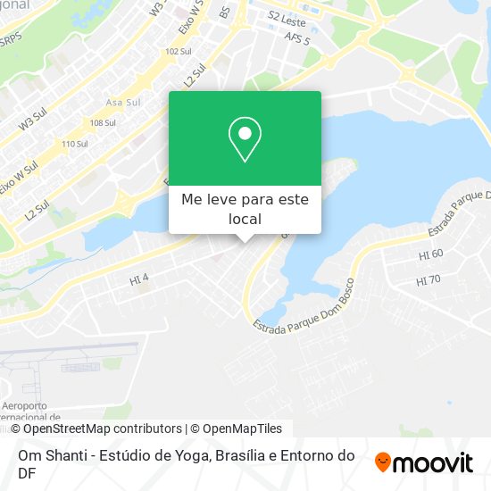 Om Shanti - Estúdio de Yoga mapa