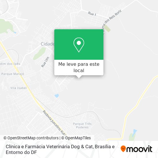 Clínica e Farmácia Veterinária Dog & Cat mapa