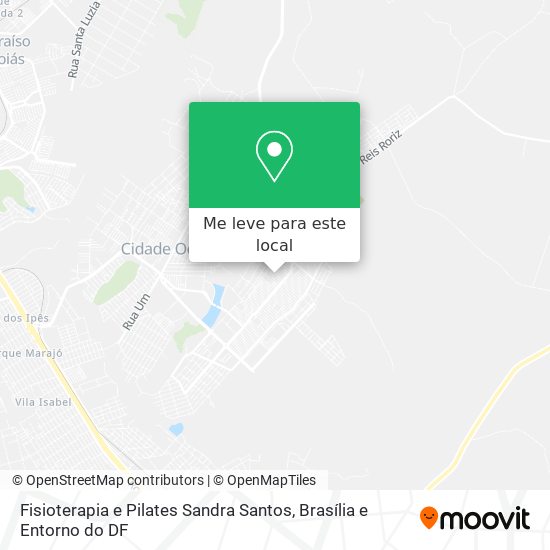 Fisioterapia e Pilates Sandra Santos mapa