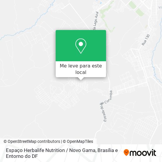 Espaço Herbalife Nutrition / Novo Gama mapa