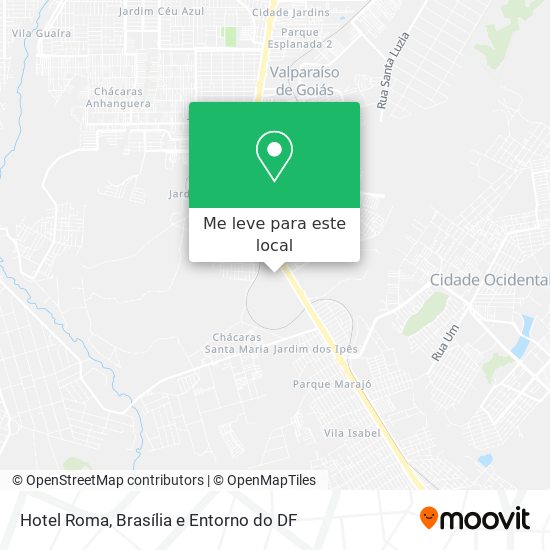 Hotel Roma mapa