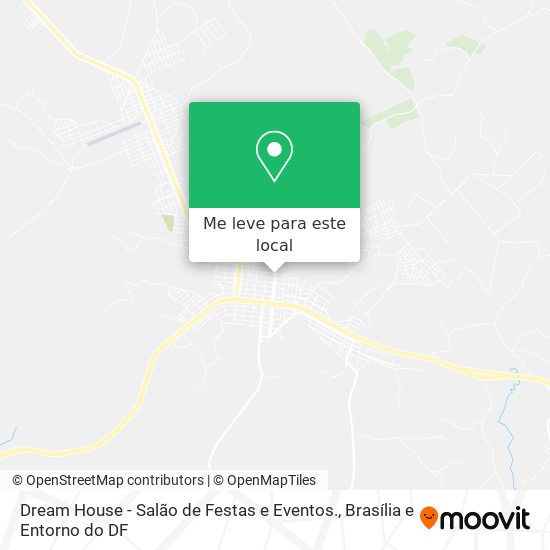 Dream House - Salão de Festas e Eventos. mapa