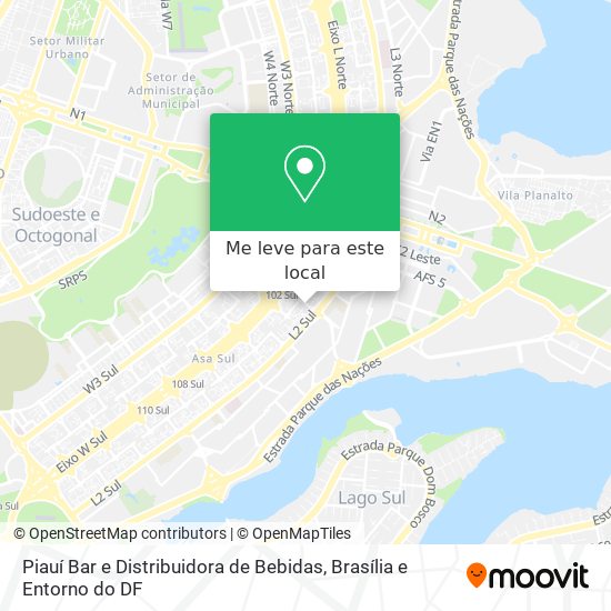 Piauí Bar e Distribuidora de Bebidas mapa