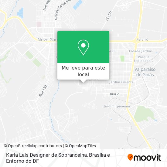 Karla Laís Designer de Sobrancelha mapa