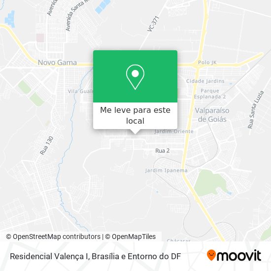 Residencial Valença I mapa