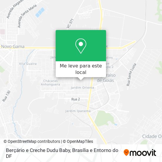 Berçário e Creche Dudu Baby mapa