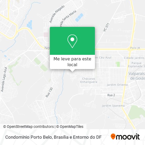 Condomínio Porto Belo mapa