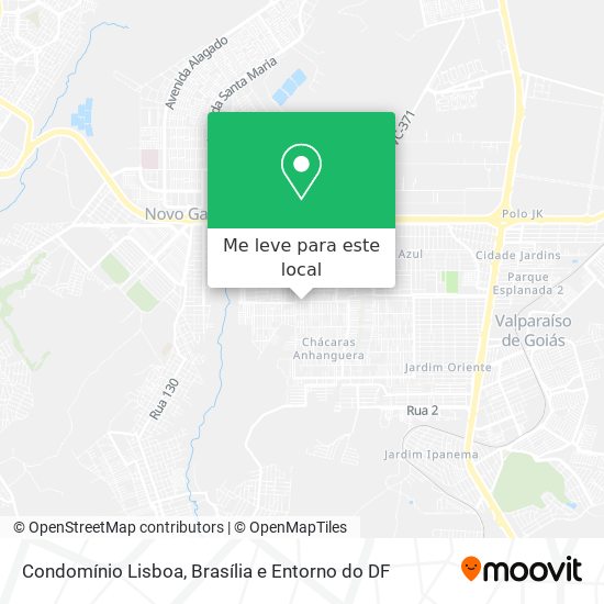 Condomínio Lisboa mapa
