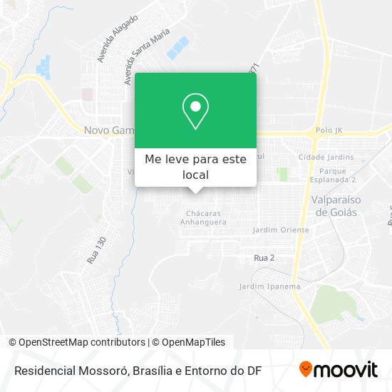 Residencial Mossoró mapa