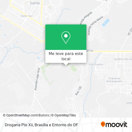 Drogaria Pio Xii mapa