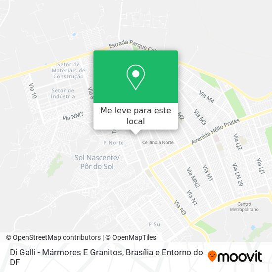 Di Galli - Mármores E Granitos mapa