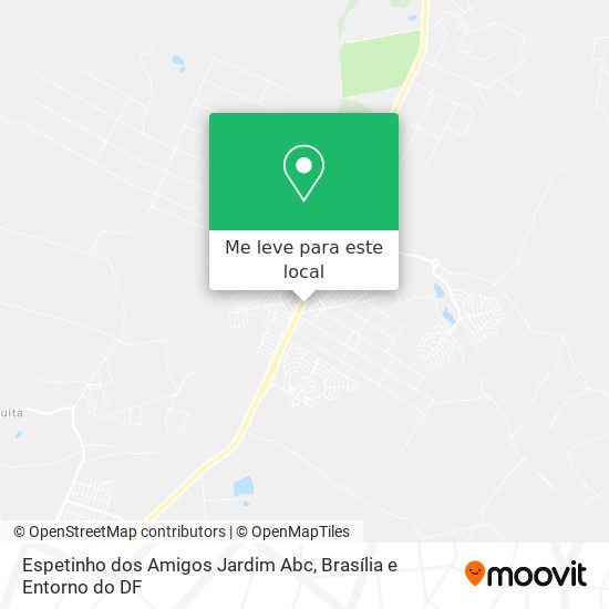 Espetinho dos Amigos Jardim Abc mapa