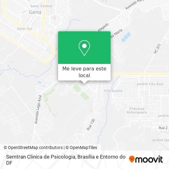 Semtran Clinica de Psicologia mapa