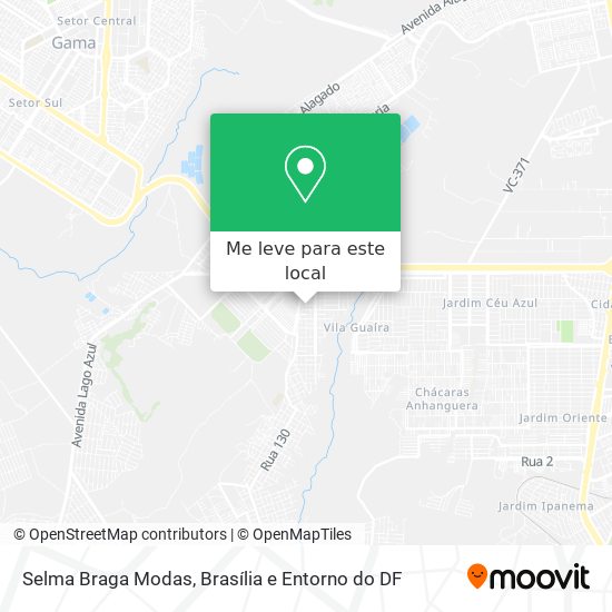 Selma Braga Modas mapa
