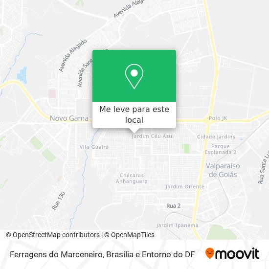 Ferragens do Marceneiro mapa