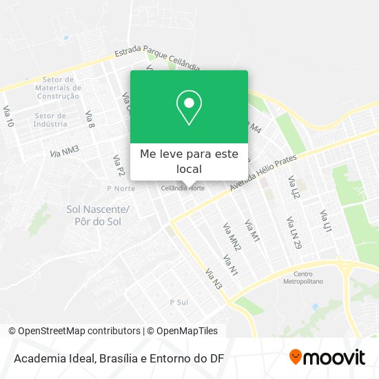 Academia Ideal mapa