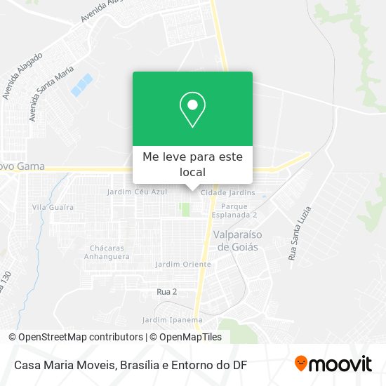 Casa Maria Moveis mapa
