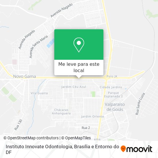 Instituto Innovate Odontologia mapa
