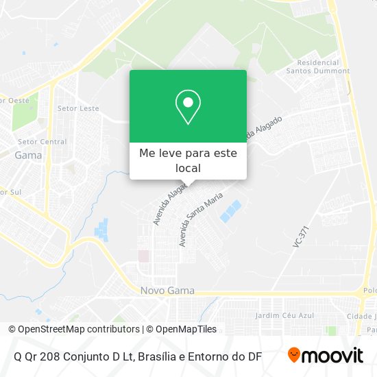 Q Qr 208 Conjunto D Lt mapa