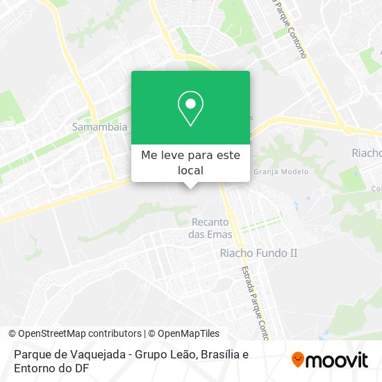 Parque de Vaquejada - Grupo Leão mapa