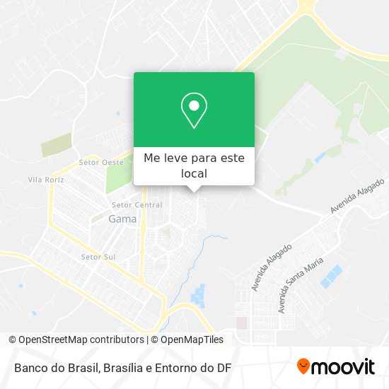 Banco do Brasil mapa