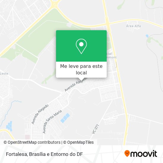 Fortalesa mapa