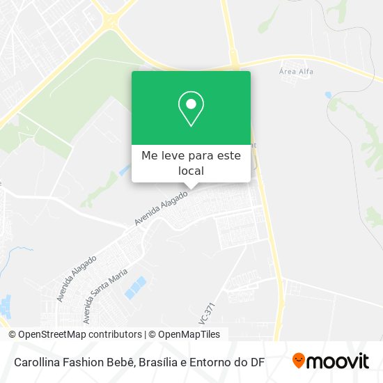 Carollina Fashion Bebê mapa