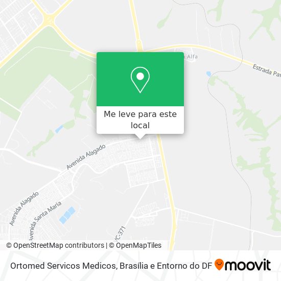 Ortomed Servicos Medicos mapa