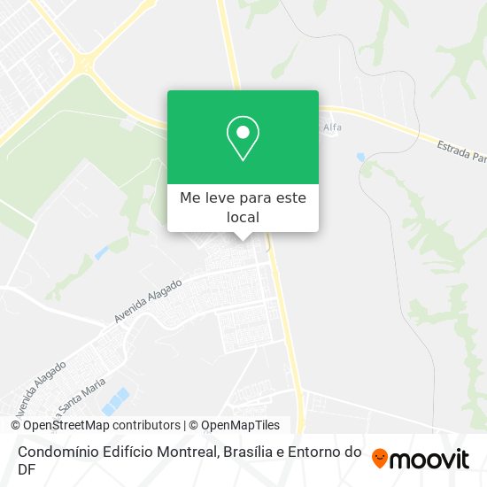 Condomínio Edifício Montreal mapa