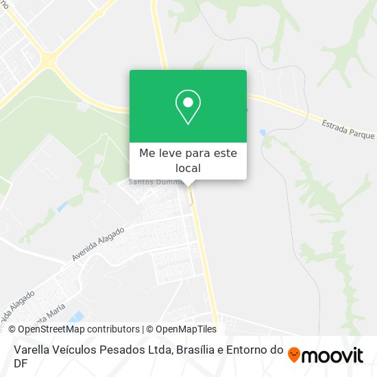 Varella Veículos Pesados Ltda mapa
