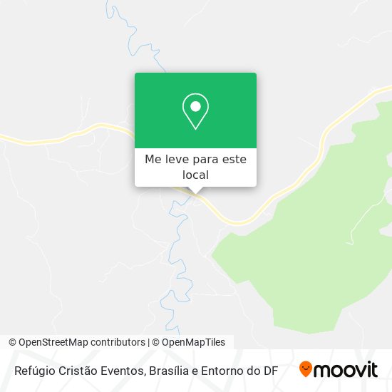 Refúgio Cristão Eventos mapa