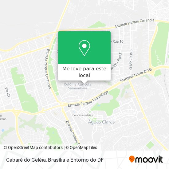 Cabaré do Geléia mapa