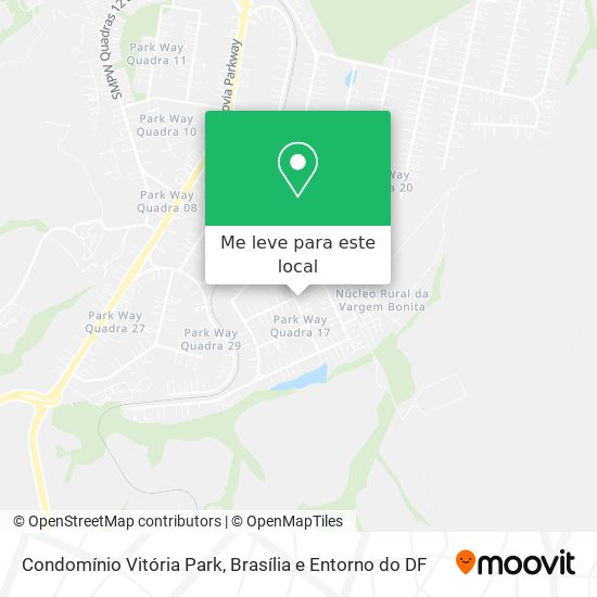 Condomínio Vitória Park mapa