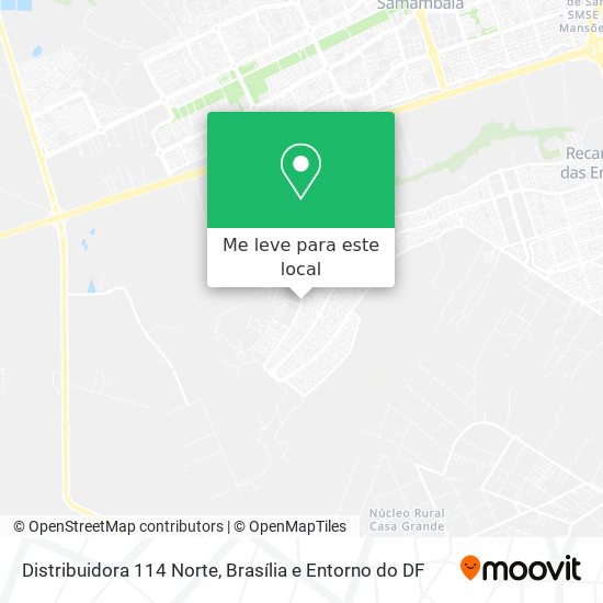 Distribuidora 114 Norte mapa