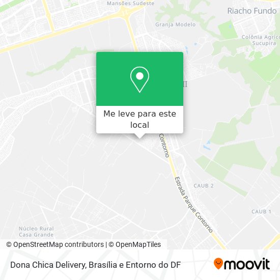 Dona Chica Delivery mapa