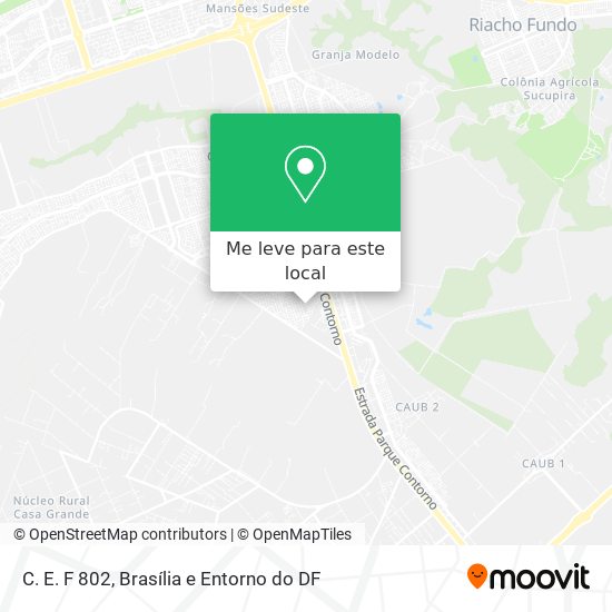 C. E. F 802 mapa