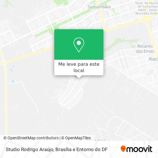 Studio Rodrigo Araújo mapa