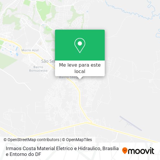 Irmaos Costa Material Eletrico e Hidraulico mapa