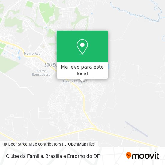 Clube da Familia mapa