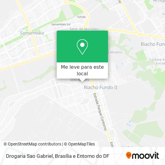 Drogaria Sao Gabriel mapa