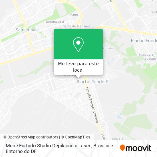 Meire Furtado Studio Depilação a Laser. mapa