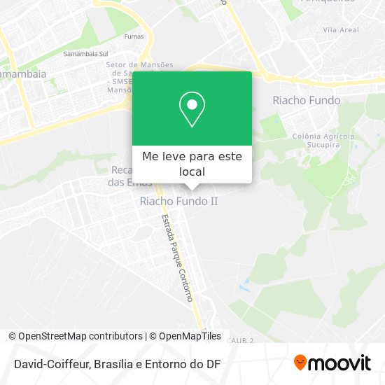 David-Coiffeur mapa