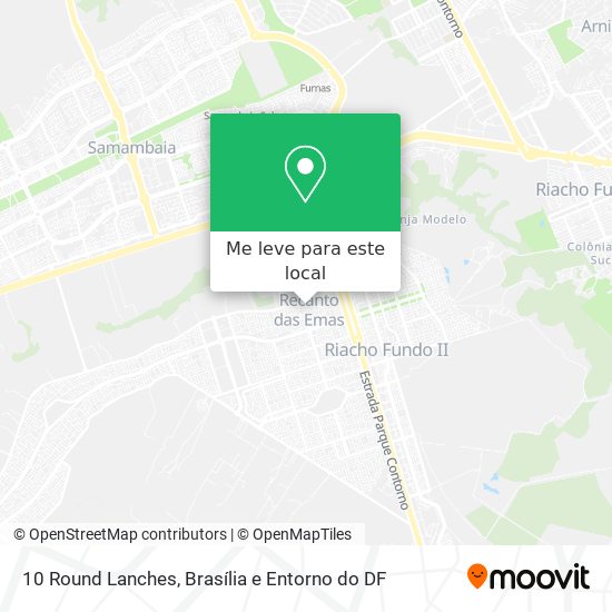 10 Round Lanches mapa