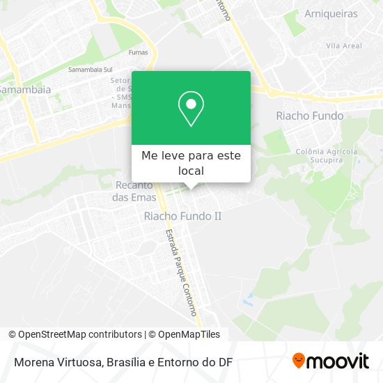 Morena Virtuosa mapa