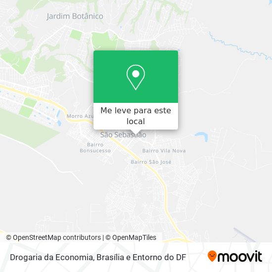Drogaria da Economia mapa