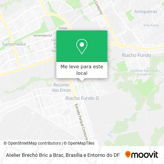 Atelier Brechó Bric a Brac mapa